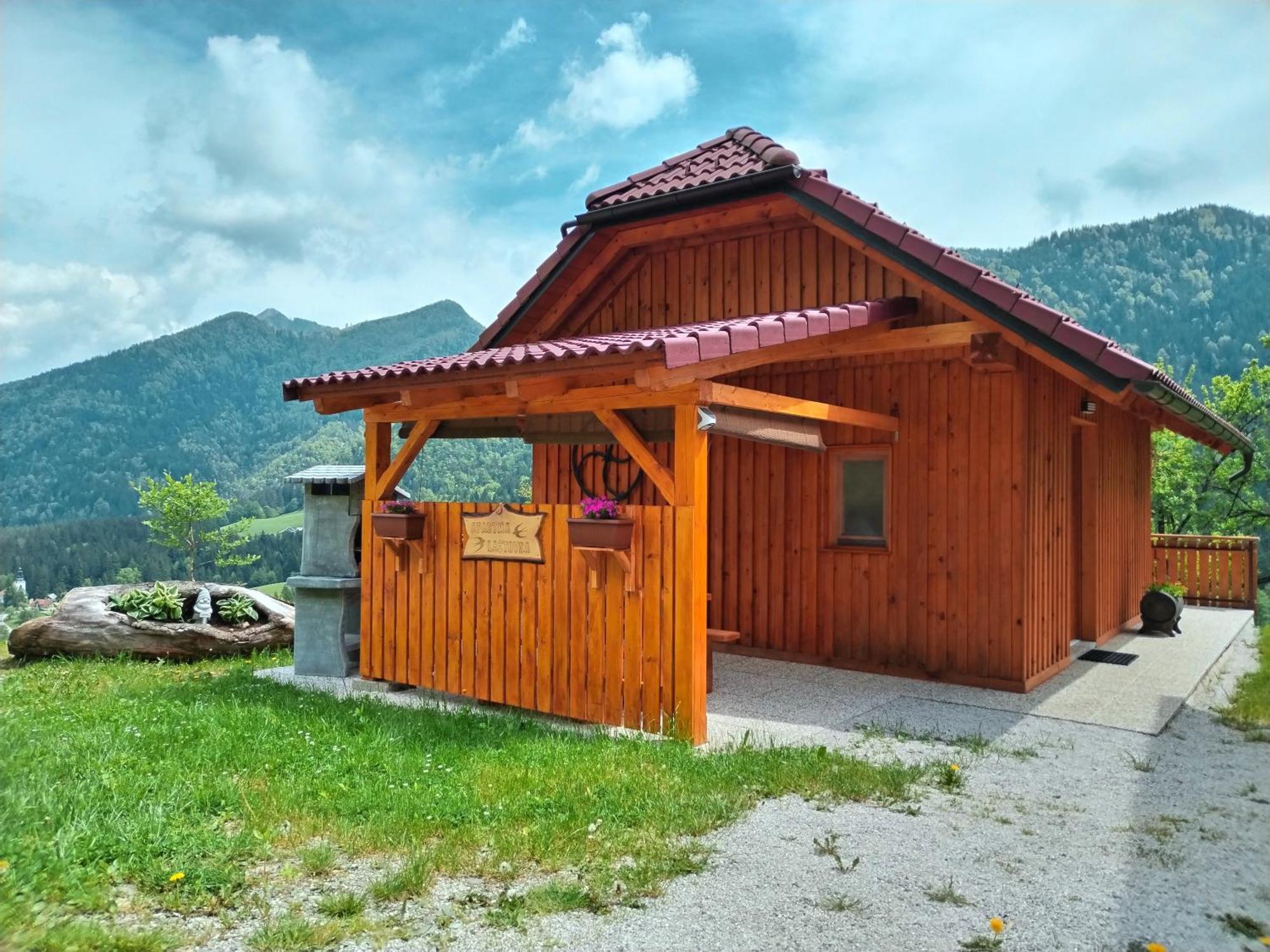 Pocitniska Hiska Lastovka Podvolovljek Exterior foto