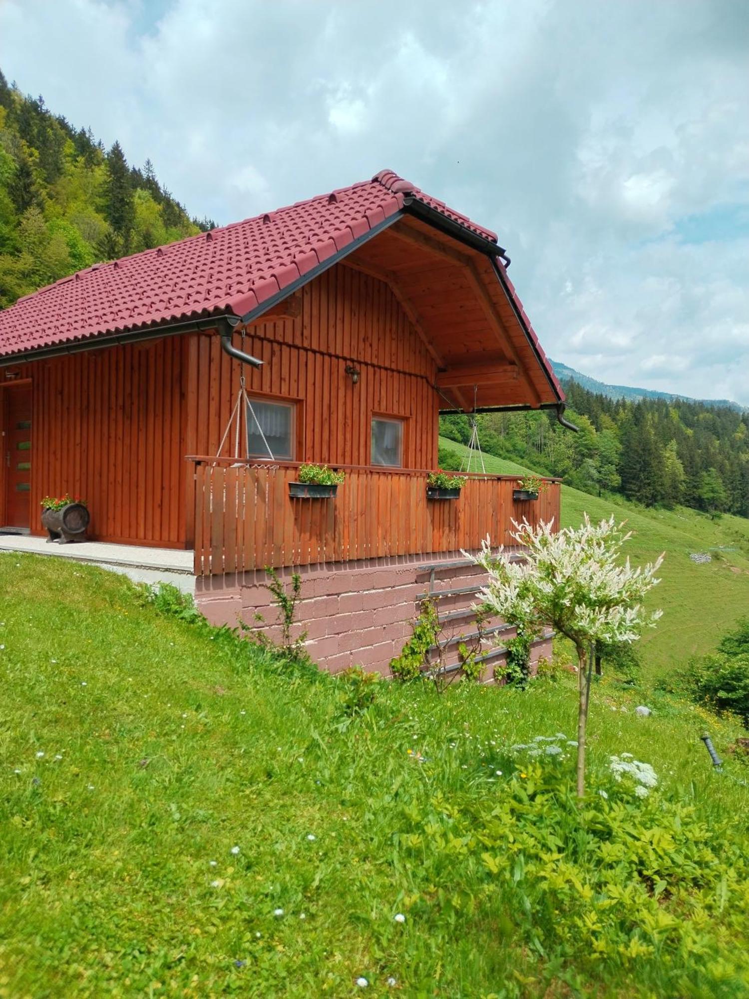 Pocitniska Hiska Lastovka Podvolovljek Exterior foto
